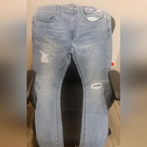 Arizona Advanced flex light bleached destroyed pants NWT